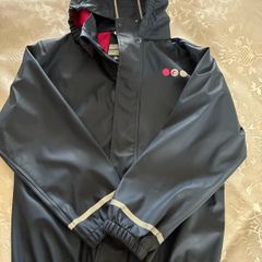 Salt and Pepper kids waterproof jacket aged 9