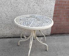 aliminuim garden table