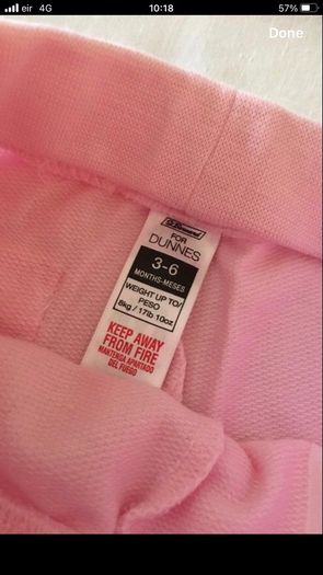 Girls new never worn bottoms 3/6 mths