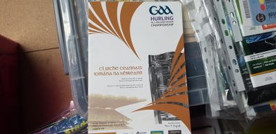 Signed ALL Ireland programme galway team