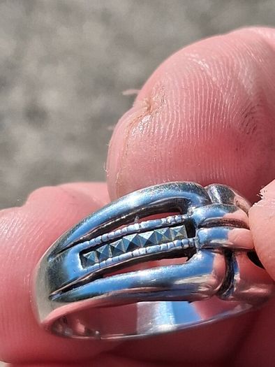 Vintage Sterling Silver Marcasite Rings