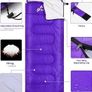 NEW SALE | Sleeping Bag Camping Sleep Bags: Sportneer Warm Sleeping Bags for Single Adults 3-4 Season Waterproof Lightweight Large Ultralight suit for Adult Man Fishing Travel Outdoor Image 3