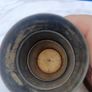 Collapsible Campaign Horn Tot Cup with Original Leather Case. Image 7