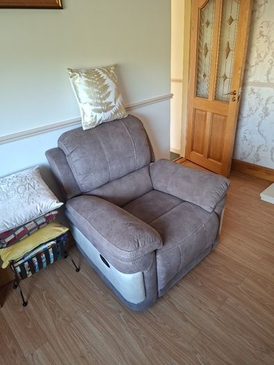 2 X 2 Seater Couches + 1 Armchair, All Recliners