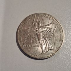 1975 USSR 1 Ruble Coin - 30 Years Victory WWII  Motherland Calls  CCCP Commemorative