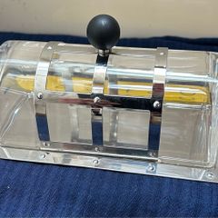 Vintage Michael Graves for Alessi Italy Butter Dish