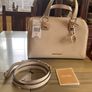 Michael Kors SALE  new with tags on  cream Grayson medium duffle satchel Image 2