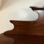Antique  mahogany inlay display cabinet Image 2