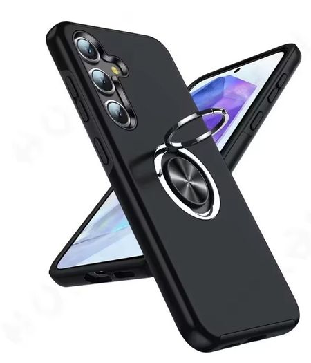 Samsung Galaxy A17 / A26 Dual Layer Shockproof Rugged Ring Cover