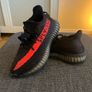 Black & Red Yeezys Image 4