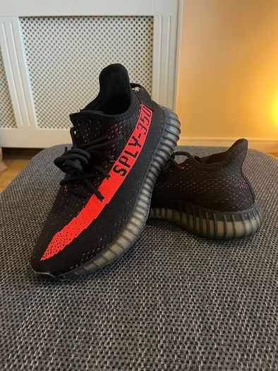Black & Red Yeezys