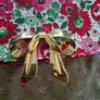 Kate Widson Floral Crossbody Bag with Gold Bow Clasp Image 6