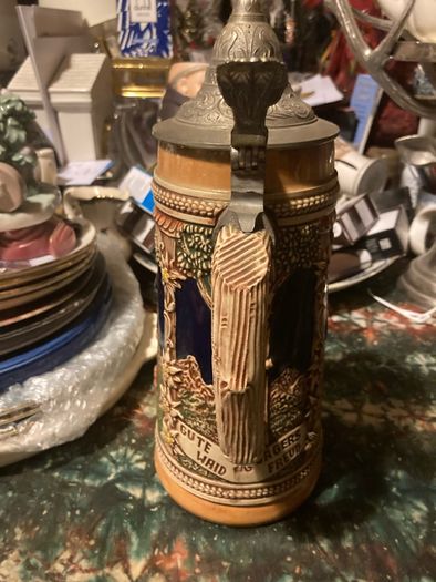 W German beer stein free postage