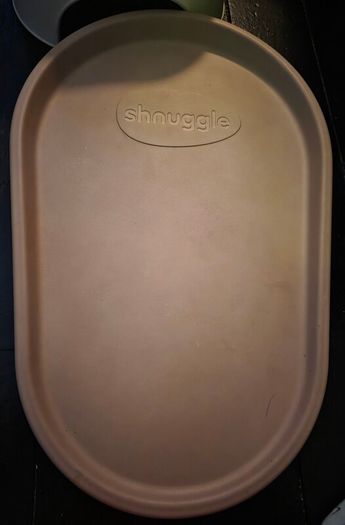 shnuggle baby changing mat rose pink never used