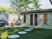 Garden Log Cabin 