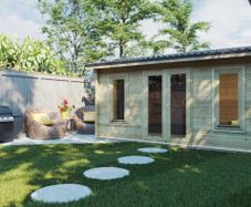 Garden Log Cabin "Kilkenny" 5x4m