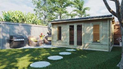 Garden Log Cabin "Kilkenny" 5x4m