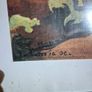 Sale: Rare Find: Vintage Large Painting Canvas Woman Holding a Fruit. Where Are You Going?  Paul Gauguin Image 5