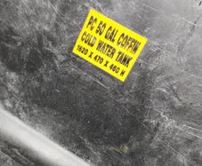 50 gallons water tank