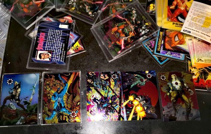 1990s comics cards 100pcs