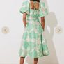 8th sign Audrey mint metallic dress & bag Image 2