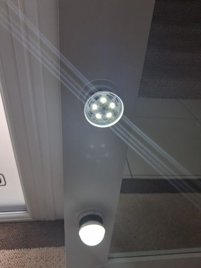 mirror with lights
