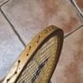 Vintage Kawasaki M4 Victor Amaya Tennis Racket  Wooden Racquet Made In Japan Image 10