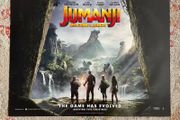 Jumanji Welcome To The Jungle - Quad Cinema Poster