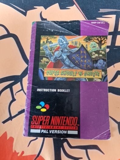 Super Ghouls n Ghosts Snes Super Nintendo Arcade Retro Games Original
