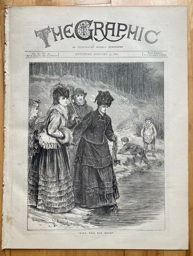 The Graphic newspaper Jan 14, 1871