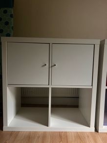 Kallax 77 x 77 cm with 2x Doors