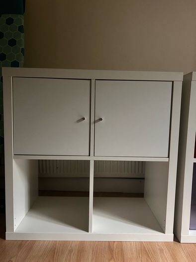 Kallax 77 x 77 cm with 2x Doors