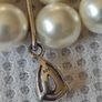 Pearl bracelet 6 sterling silver charms Image 3