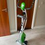 Gymbit Exercise Bike White & Green Very Good Condition Image 3