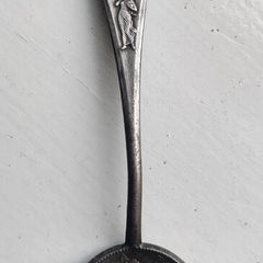 Coin Spoon Vintage Russian Elizabeth  1741- 62