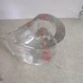 Kosta Boda Zweden Kjell Engman design vintage RED Ice glass candle holders / sticks. Image 5