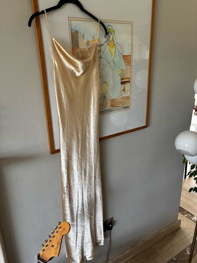 Rat and boa stunning gold dress