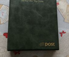 First Day Cover Album Collection 43x - 1984 - 2022