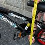 Children's black and red ninja bike Image 9