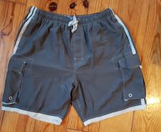 XL Grey Swim Shorts