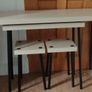 Ikea Fridnas Nesting Table/Desk/Console Table/Stools - Collection only Image 5