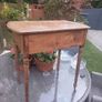 Console antique table, needs some restoration,  D18 Image 3