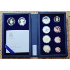 San Marino Proof Euro Coin Set 2023 - Includes 2ECC's [Perugino + Luca Signorelli]