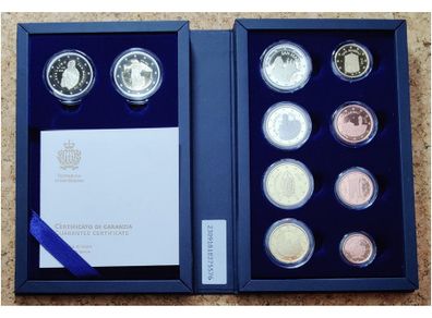 San Marino Proof Euro Coin Set 2023 - Includes 2ECC's [Perugino + Luca Signorelli]