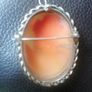 Vintage Large Silver Cameo Pendant&brooch Image 3