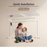 L-shaped Height Adjustable Desk, 160 x (60-90 cm), Electric Standing Desk Image 7