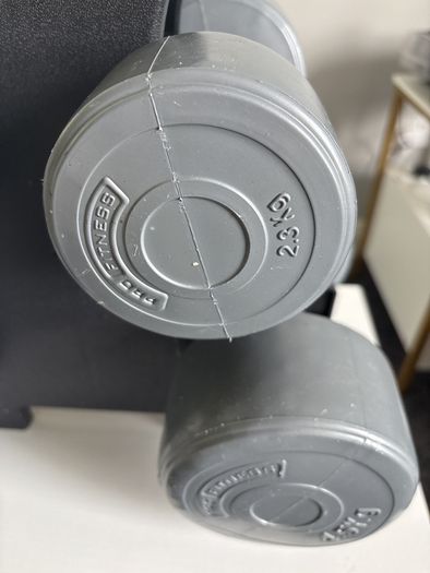 dumbbell set with stand