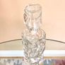 Vintage French Glass Decanter / Carafe, Mid Century, Whitefriars Style Image 10