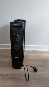 Pro Breeze 2500W Oil Filled Radiator, 11 Fin - Portable Electric Heater