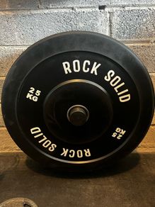 2 x 25kg Rubber plate